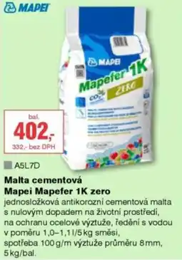 DEK Mapei Mapefer 1K zero nabídka