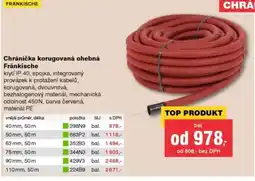DEK Fränkische chránička korugovaná ohebná nabídka