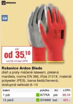 DEK Rukavice Ardon Blade nabídka