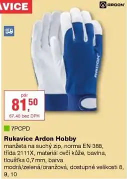 DEK Ardon Rukavice Hobby nabídka