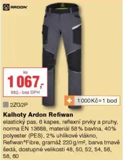 DEK Ardon Kalhoty Refiwan nabídka