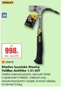 DEK Stanley kladivo tesařské FatMax AntiVibe 1-51-937 nabídka