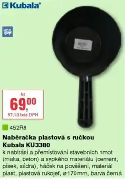 DEK Kubala naběračka plastová s ručkou KU3380 nabídka
