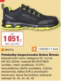 DEK Ardon Polobotky bezpečnostní Brimic nabídka