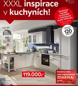 XXXLutz Vestavná kuchyň nabídka