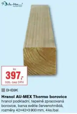 DEK Au-Mex hranol Thermo borovice nabídka