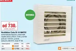 DEK Cata Ventilátor B-10 MATIC nabídka