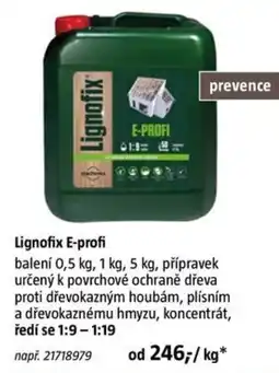 Bauhaus Lignofix E-profi nabídka