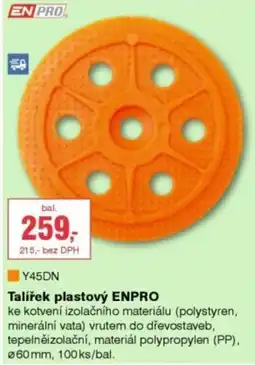 DEK Enpro talířek plastový nabídka
