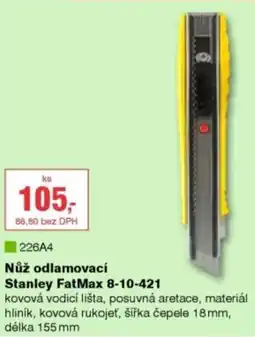 DEK Stanley Nůž odlamovací FatMax 8-10-421 nabídka