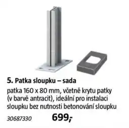 Bauhaus Patka sloupku - sada nabídka