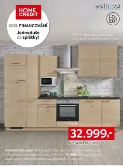 XXXLutz Welnova vestavná kuchyň nabídka