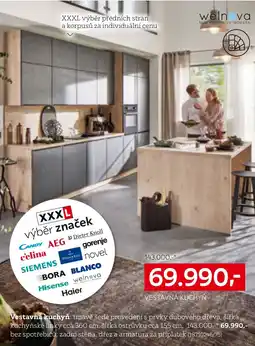XXXLutz Vestavná kuchyň nabídka
