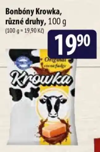 Krowka bonbóny různé druhy