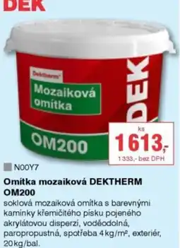 DEK Dektherm mozaiková omítka om200 nabídka