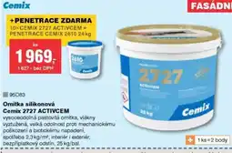 DEK Cemix omítka silikonová 2727 activcem nabídka