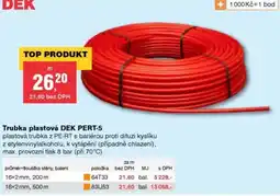 DEK Dek Trubka plastová pert-5 nabídka