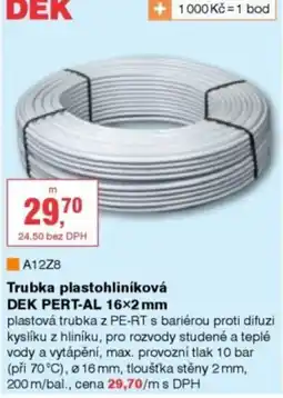 DEK Dek trubka plastohliníková Pert-Al nabídka