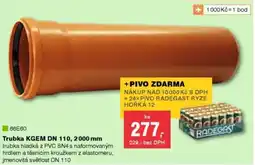 DEK Kgem trubka dn 110 nabídka