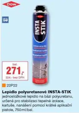 DEK Dow lepidlo polyuretanové insta-stik nabídka