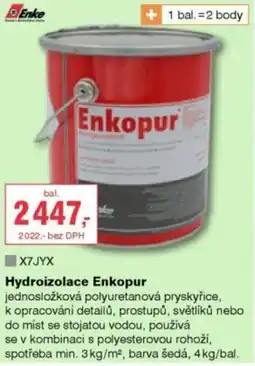 DEK Enkopur hydroizolace nabídka