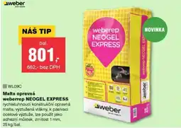 DEK Malta opravna Weberrep neogel express nabídka