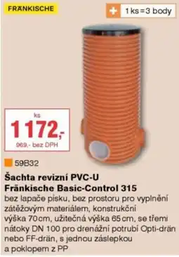 DEK Frankische šachta revizní pvc-u basic ZControl 315 nabídka