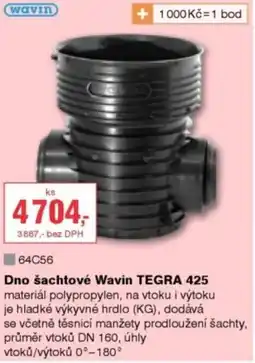DEK Wavin dno šachтоvé tegra 425 nabídka
