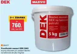 DEK Prostredek mazici Dek Dso nabídka