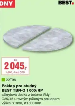 DEK Best poklop pro studny tbn-q 1000/rp nabídka