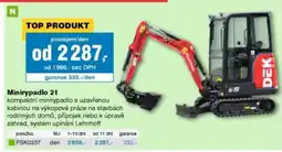 DEK DEK minirypadlo 2t nabídka