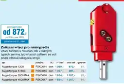 DEK Augertorque 1200 nabídka
