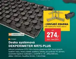 DEK Deska systemova Dekperimeter nr75-plus nabídka
