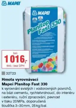 DEK Mapei Planitop Fast 330 nabídka