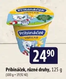 Bala Pribináček, různé druhy nabídka