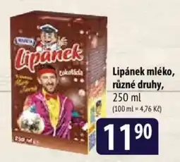 Bala Lipánek mléko nabídka