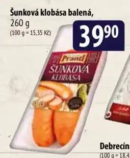 Bala Prand šunková klobása nabídka