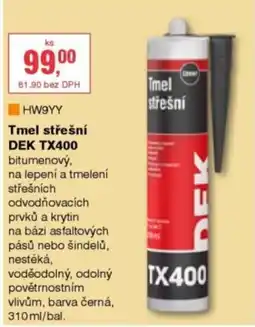 DEK Dek tmel střešní tx400 nabídka