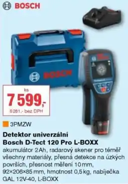 DEK Bosch detektor univerzální d-tect 120 pro l-boxx nabídka