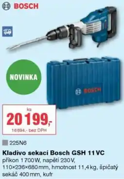 DEK Bosch kladivo sekací gsh 11 vc nabídka