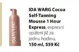 Fann Parfumerie Ida Warg cocoa self-tanning mousse 1 hour express nabídka