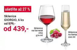 Tescoma Giorgio sklenice nabídka