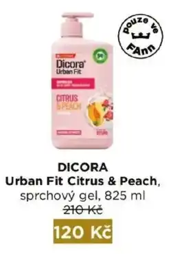 Fann Parfumerie Dicora urban fit citrus & peach nabídka