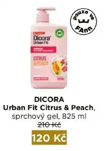 Dicora urban fit citrus & peach