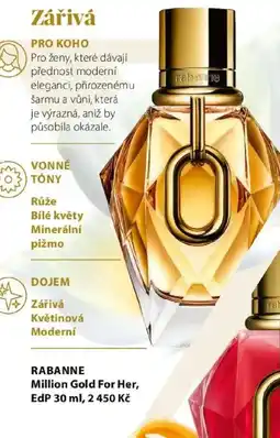 Fann Parfumerie Rabanne Million Gold For Her Edp nabídka