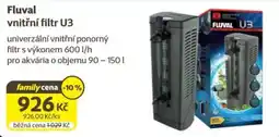 Super Zoo Fluval vnitřní filtr U3 nabídka