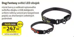 Super Zoo Dog Fantasy svítící LED obojek nabídka