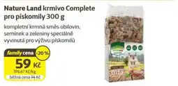 Super Zoo Nature Land krmivo Complete pro pískomily nabídka