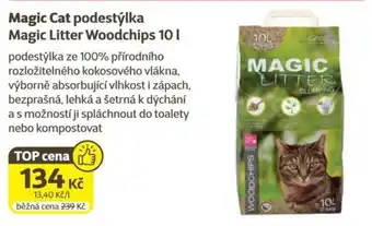 Magic Cat podestýlka Magic Litter Woodchips