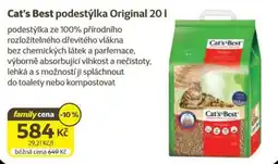Super Zoo Cat's Best podestýlka Original nabídka